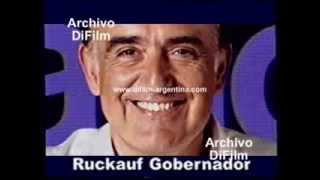 DiFilm  Spot Publicitario Carlos Ruckauf Gobernador Elecciones Presidenciales 1999 [upl. by Jadwiga]