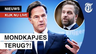 KIJK TERUG Rutte en De Jonge over nieuwe maatregelen [upl. by Lanita]