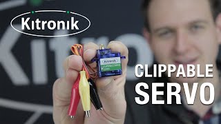 The Clippable FS90MGCL Type 180 Degree Servo by Kitronik [upl. by Ijar]