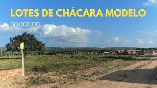 LOTES DE CHACARA MODELO BEM LOCALIZADOS [upl. by Aihseuqram]