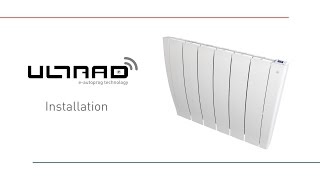 How to install your ULTRAD electric radiator from Haverland [upl. by Vandervelde]