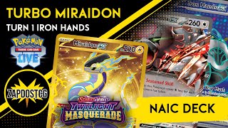 Top 16 NAIC Miraidon ex Deck Got STRONGER With Twilight Masquerade Pokemon TCG [upl. by Pudendas711]