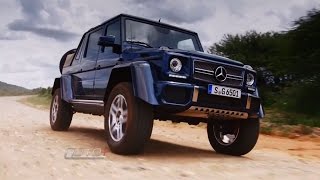 MercedesMaybach G650 traz luxo na lama [upl. by Deroo812]