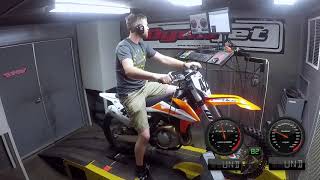 How Much Power Does The 2019 KTM 450 SXF Make [upl. by Yendis606]