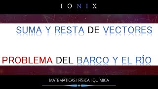 Problema del Barco y el Río  Operaciones Definición y Módulo de Vectores [upl. by Tearle]