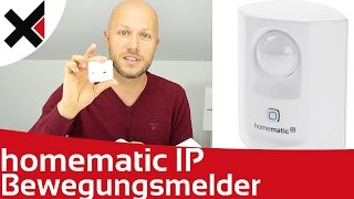 Homematic IP Bewegungsmelder Sicherheit Hüllschutz Vollschutz Konfiguration  iDomiX [upl. by Lazare400]