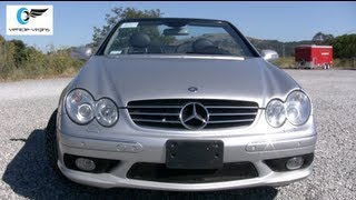 2005 Mercedes CLK500 Convertible Test Drive and Review [upl. by Malkin]