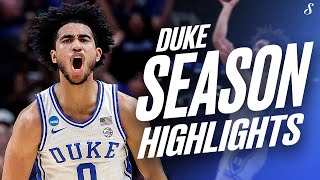 Jared McCain FULL Duke Season Highlights  AllACC FRESHMAN  143 PPG 414 3P 462 FG [upl. by Arihaj]