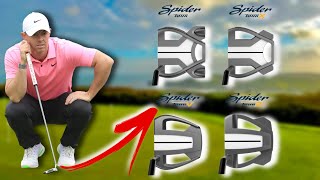 TaylorMade Spider Tour Series Putters COMPLETE REVIEW [upl. by Lauzon]