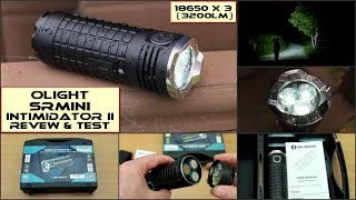 Olight SRMINI Intimidator II 3200lm Review [upl. by Aenotna]