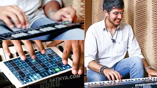 Goosebumps Carnatic Music On Keyboard  Sathyanarayanan Unplugged  MY 84 [upl. by Suqram]