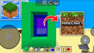 How to Make PORTAL to MINECRAFT in MULTICRAFT [upl. by Gisella381]