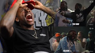 TSU SURF VS CALICOE TURNT Into A CHAIN PUNCH MASSACRE😱😳 URLTVDRAKE TilDeath 🔥 BATTLE  REACTIONS [upl. by Castor]