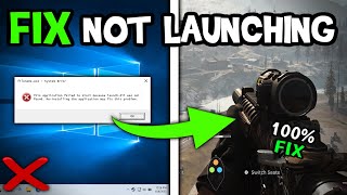 How to Fix Not Launching in Warzone Easy Steps [upl. by Sartin]