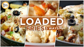 Loaded Fries 3 ways Recipe By Food Fusion Ramzan Special [upl. by Nacim119]