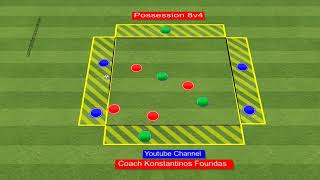 5 Amazing Drills To Help Your Team Keep The Ball  Football Possession Training Drills [upl. by Goodson386]