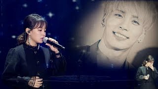 LEE HI  한숨 BREATHE  Special Stage for SHINee Jonghyun in The 32nd Golden Disc Awards 20180111 [upl. by Odin]