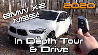 2020 BMW X2 M35i Start Up Test Drive amp In Depth Tour [upl. by Ztnaj]