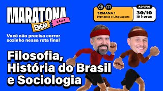 🏁MARATONA ENEM 2024  Aula 03 Ciências Humanas e Linguagens [upl. by Toth]