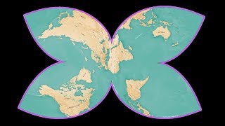 Create Map Projections Fast Blender Tutorial [upl. by Aimehs868]