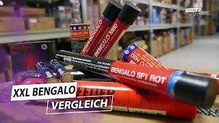 XXL Bengalo VERGLEICH  Neuheiten amp Altbekanntes  insidepyroweb [upl. by Onailime349]