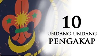 LAGU 10 UNDANG PENGAKAP [upl. by Wendie996]