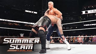 Cody Rhodes vs Solo Sikoa – Undisputed WWE Championship Match SummerSlam 2024 highlights [upl. by Noedig165]