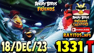 Angry Birds Friends All Levels Tournament 1331 Highscore POWERUP walkthrough [upl. by Atsyrt]