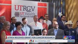 UTRGV receives grant for cancer research [upl. by Yablon]