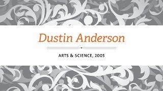 Langara 2018 Outstanding Alumni Award Winner  Dustin Anderson [upl. by Hearn568]