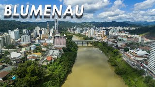 Conheça a linda historia e cidade de Blumenau em Santa Catarina em 4k [upl. by Ailedo]