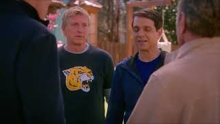 Daniel and Johnny meets Terry silver first time Cobra Kai S4 Full Scene HD [upl. by Solorac]