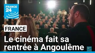 Le cinéma fait sa rentrée à Angoulême • FRANCE 24 [upl. by Notsgnik]