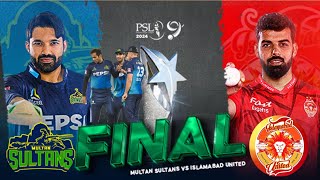 PSL9 Islamabad United vs Multan Sultan Final match  PSL9 Final match [upl. by Fredette356]