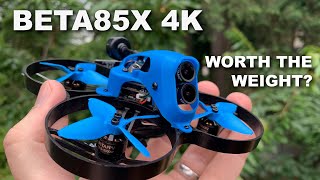 Beta85X 4S  Caddx Tarsier 4K Flight amp Review [upl. by Zacharias]