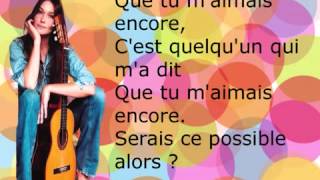 Quelqu´un m´a dit  Carla Bruni with lyrics [upl. by Fulks461]