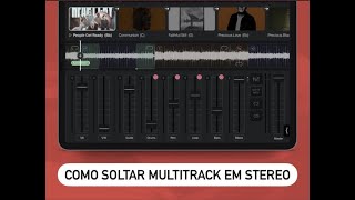 Como eu faço pra soltar MULTITRACKVS em STEREO com placa de som [upl. by Alba]