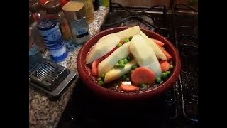 Making a chicken tajine [upl. by Dorotea]