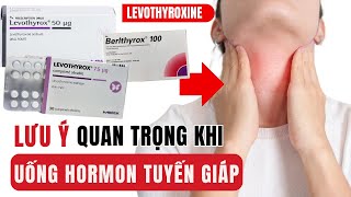 Những Lưu Ý Khi Uống Hormone Tuyến Giáp Levothyroxine  Ai Đang Uống Xem Ngay Để Biết  Bác sĩ Chiều [upl. by Peck]