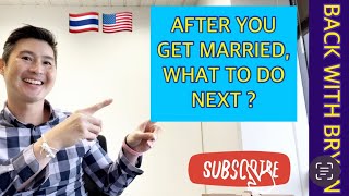 K1Visa 2023 What to do After Your Married before your 90 days backwithbryan k1visa [upl. by Kcaz]