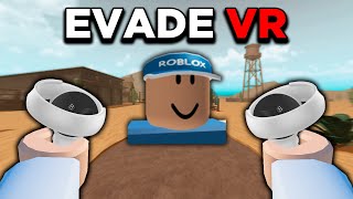 Jugué EVADE en REALIDAD VIRTUAL 🌐 [upl. by Brawley89]