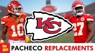 Isiah Pacheco Replacements Top RBs Chiefs Can Sign Ft Kareem Hunt Dalvin Cook amp Deneric Prince [upl. by Routh]