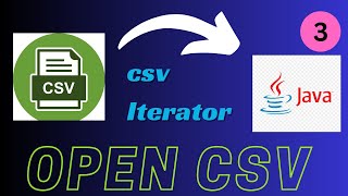 CSVIterator Opencsv In Java  Read Large CSV Files in java  Open csv tutorials Java CSV Iterator [upl. by Lustick]