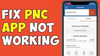 How To FIX PNC App Mobile Banking App Not Working [upl. by Teirrah]