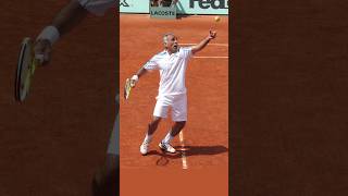 Whos this Old Tennis Man  🙄  Mansour Bahrami [upl. by Hanima]