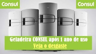 CONSUL CRM55  1 ano de uso  ainda funciona o Refrigerador Frost Free [upl. by Roxanne]