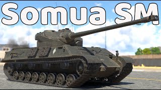 Somua SM French Heavy Tank Gameplay  War Thunder [upl. by Eslehc]