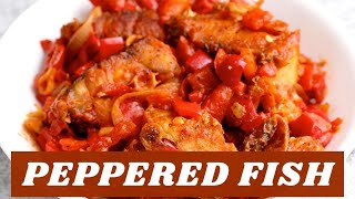 Nigerian Peppered Fish healthy croaker fish recipe [upl. by Elehcir]