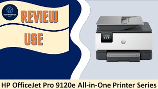 Review HP OfficeJet Pro 9120  9122e  9125e  9128e AiO printer series [upl. by Pruter]