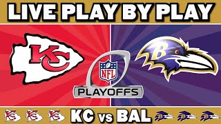 Chiefs vs Ravens Live Play by Play amp Reaction [upl. by Price]